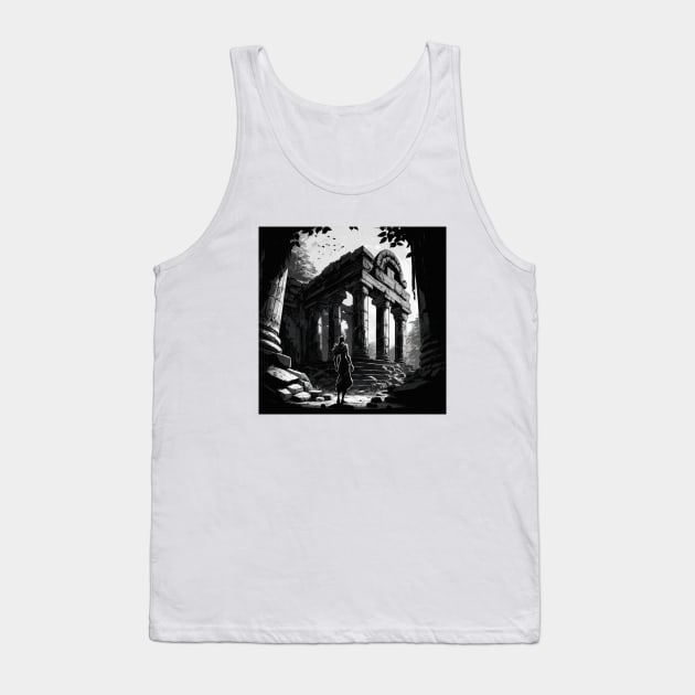 Discovering Ancient Ruins Tank Top by Star Scrunch